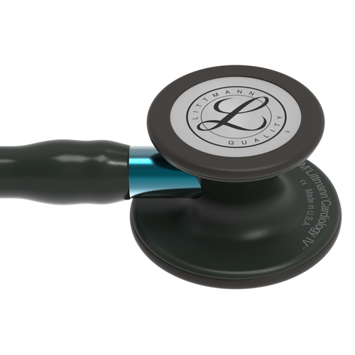 Damaged Box Engrave Error Littmann Cardiology IV Stethoscope, Black Blue, 6201D