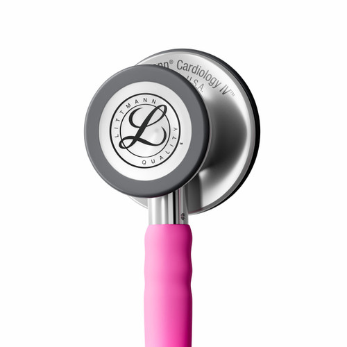 Littmann Cardiology IV Stethoscope, Rose Pink Satin Tube, 6159C