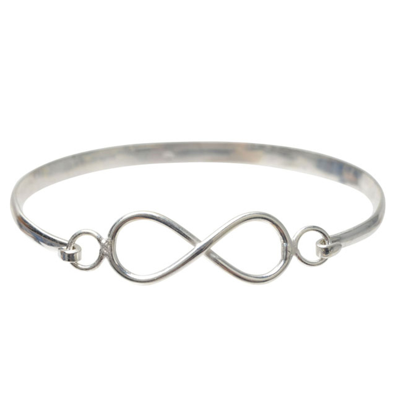 Jewelry Silver Infinity Bracelet