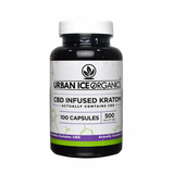 Urban Ice Organics CBD and Kratom Capsules Various Sizes