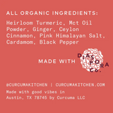 Curcuma Kitchen Golden Turmeric 1.6oz Jar Curcuma Kitchen Golden Turmeric 1.6oz Jar