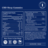 R&R Medicinals Sleep CBD and CBN 45mg Gummies in 2 Sizes