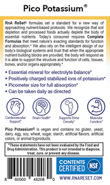 Pico Potassium Supplement | Get Me Some Green Apothecary