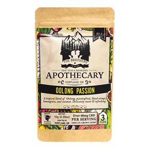 Brothers Apothecary | Oolong Passion Hemp Tea | 60mg/Serving*