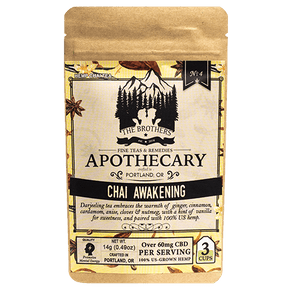 Brothers Apothecary | Chai Awakening Hemp Tea | 60mg/Serving* Brothers Apothecary | Chai Awakening Hemp Tea | 60mg/Serving*