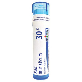 Boiron | Kali Muriaticum | Homeopathic | 30c | 80 Pellets* Boiron | Kali Muriaticum | Homeopathic | 30c | 80 Pellets*