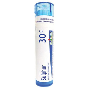Boiron | Sulphur | Homeopathic | 30c | 80 Pellets* Boiron | Sulphur | Homeopathic | 30c | 80 Pellets*