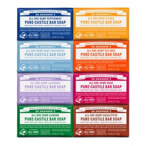 Dr. Bronner's | All-Iin-One | Hemp Castille Bar Soap | 5oz | Assorted*