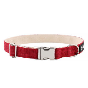 Sustainapaws Hemp & Organic Cotton Dog Accessories | Collar | Red | Assorted Sizes* Sustainapaws Hemp & Organic Cotton Dog Accessories | Collar | Red | Assorted Sizes*
