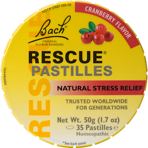 Bach Rescue Pastilles Cranberry 35 lozenges Bach Rescue Pastilles Cranberry 35 lozenges