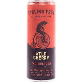 Cycling Frog THC Setlzers in Various Flavors