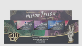 Mellow Fellow Live Resin Fruit Punch M-Fusions Gummies 500mg in 5 Variations