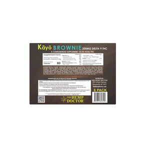 Kayo 200mg D9 Brownie Bar Kayo 200mg D9 Brownie Bar