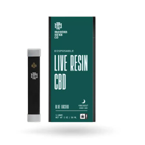 Modern Herb Co Pineapple Kush Knockout Indica Live Resin CBD Disposable Modern Herb Co Pineapple Kush Knockout Indica Live Resin CBD Disposable