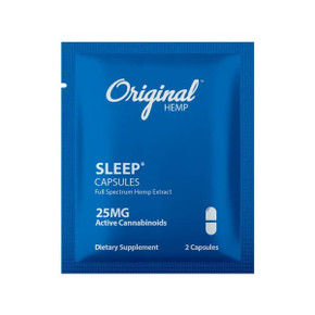 Original Hemp | 25mg Capsules | Sleep | 60ct.