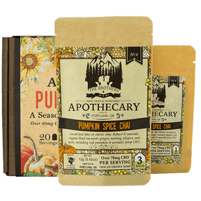 Brothers Apothecary | Pumpkin Spice Chai Hemp Tea | 60mg/Serving*