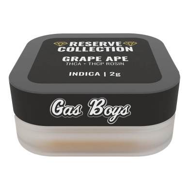 Gas Boys Grape Ape THCA + THCP Indica Rosin Concentrate