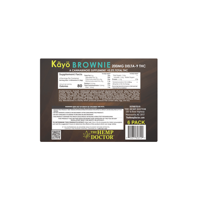 Kayo 200mg D9 Brownie Bar