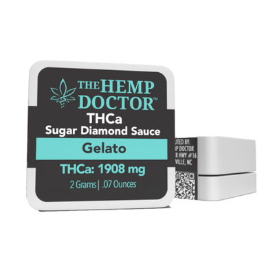 The Hemp Doctor 2g THCa Sugar Diamond Sauce In Three Strains