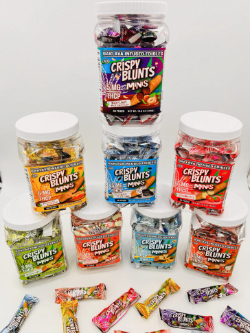 Crispy Blunts Baklava Infused Edibles 30mg | D9