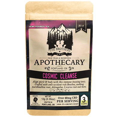 Brothers Apothecary | Cosmic Cleanse Hemp  Tea | 60mg/Serving*