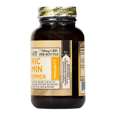 Brothers Apothecary Immunity Support  CBD and Turmeric Capsules