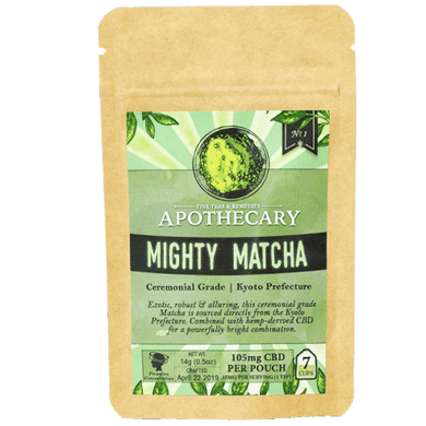 Brothers Apothecary | Mighty Matcha | CBD Latte~