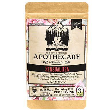 Brothers Apothecary | Sensualitea Hemp Tea | 60mg/Serving*