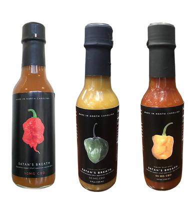 Satan's Breath | Hot Sauce | 3 flavors