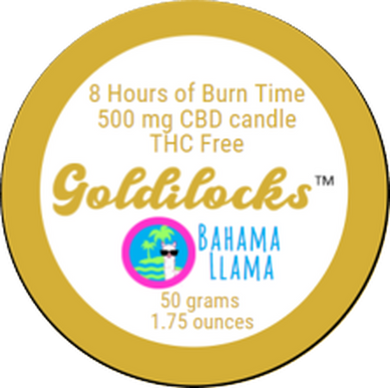 Goldilocks | CBD Candle | 500mg