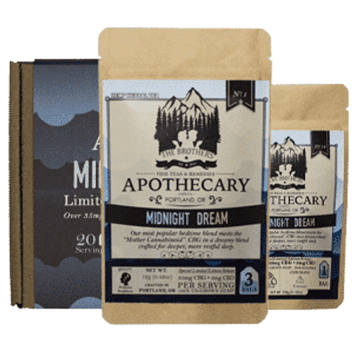 Brother's Apothecary | Butterfly Blue Hemp Tea | 60mg/Serving