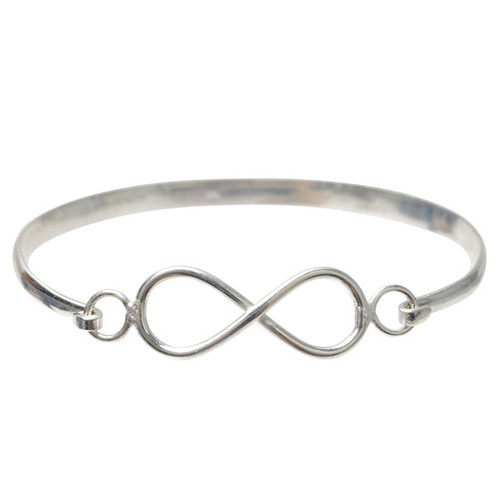 Jewelry Silver Infinity  Bracelet