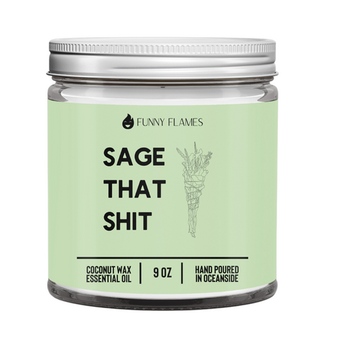 "Sage That Shit" Les Creme Candle