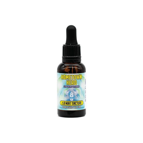 Hometown Hero | Delta 8 Tincture | 1200mg | Assorted Flavors~