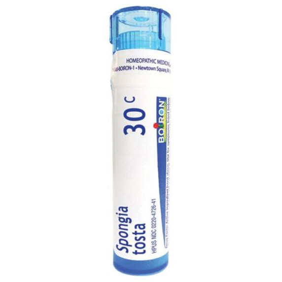 Boiron | Spongia Tosta | Homeopathic | 30c | 80 Pellets*