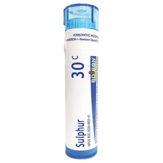 Boiron | Sulphur | Homeopathic  | 30c | 80 Pellets*