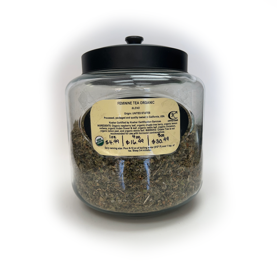 Feminine Organic Tea By the Ounce