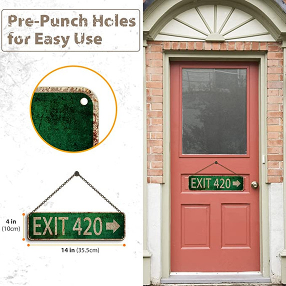 Fun & Novelty | Stoner Street Signs | Assorted Styles