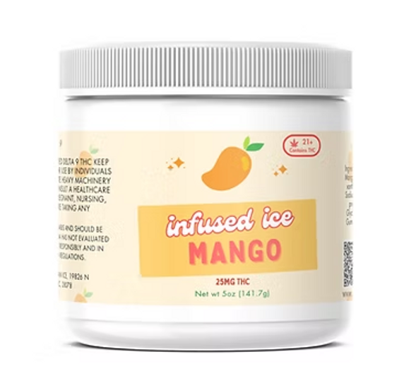 THC Infused 25mg Italian Ice In Various Flavors