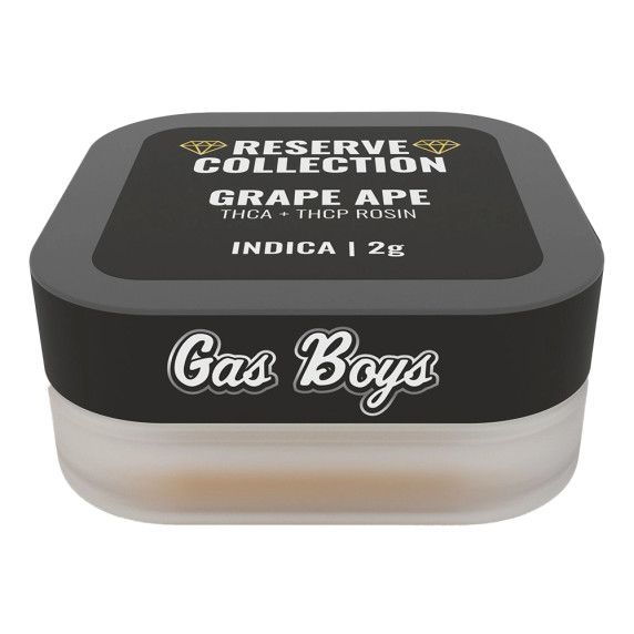 Gas Boys Grape Ape THCA + THCP Indica Rosin Concentrate