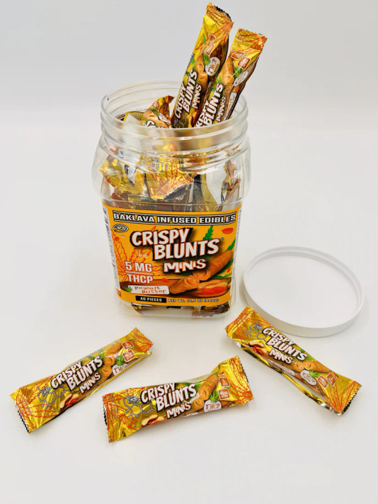 Crispy Blunts Minis Baklava Infused Edibles 5MG | THCP