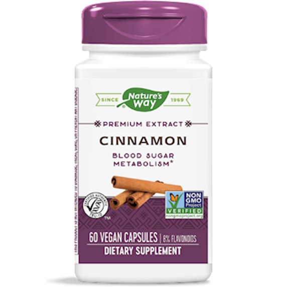 Natures Way Cinnamon 60 Caps