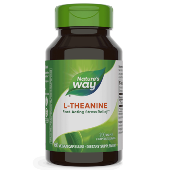 Natures Way L-Theanine 200mg 60 caps