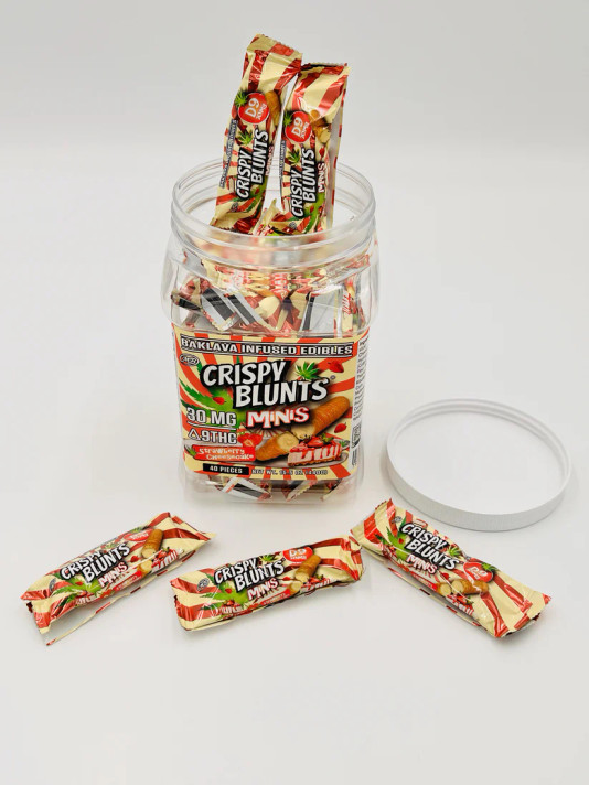 Crispy Blunts Baklava Infused Edibles 30mg | D9