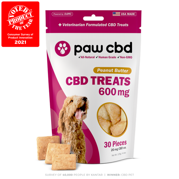 Paw CBD  Dog Treats 20mg  30ct  Various Flavors*
