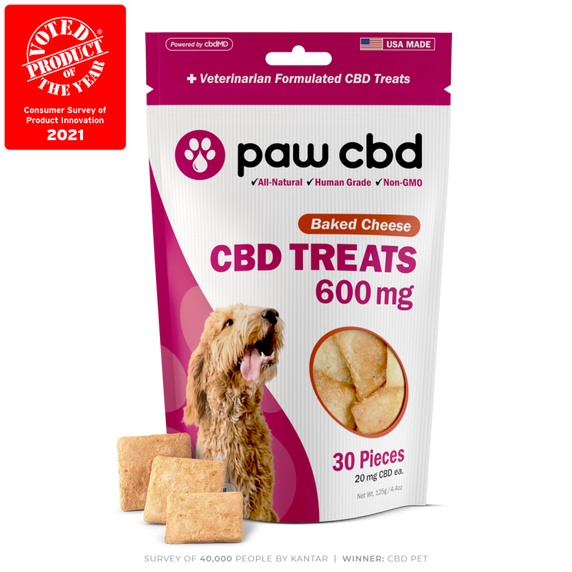 Paw CBD  Dog Treats 20mg  30ct  Various Flavors*