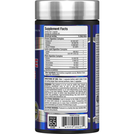 ALLMAX Digestive Enzymes 90ct Capsules