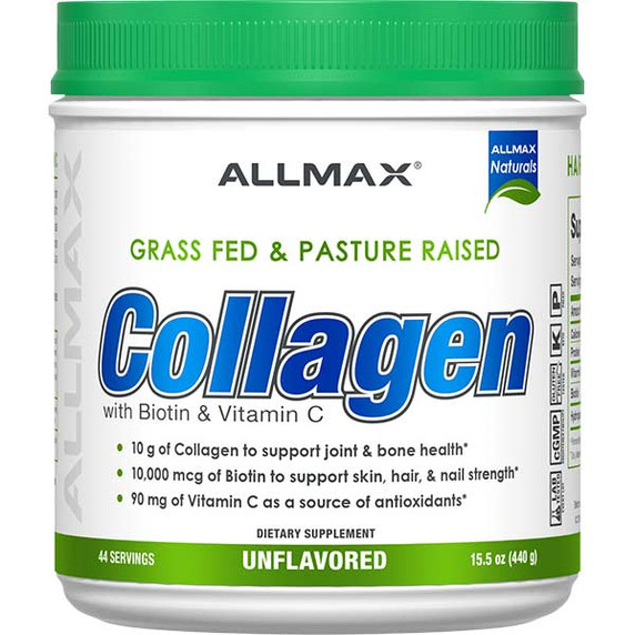 ALLMAX 440g Collagen Peptide Powder + Biotin & Vitamin C