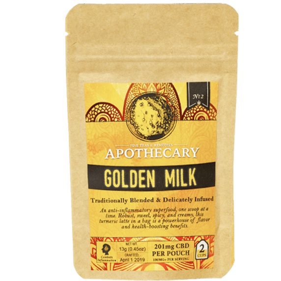 Brothers Apothecary | Golden Milk | CBD Golden Milk Turmeric Latte~