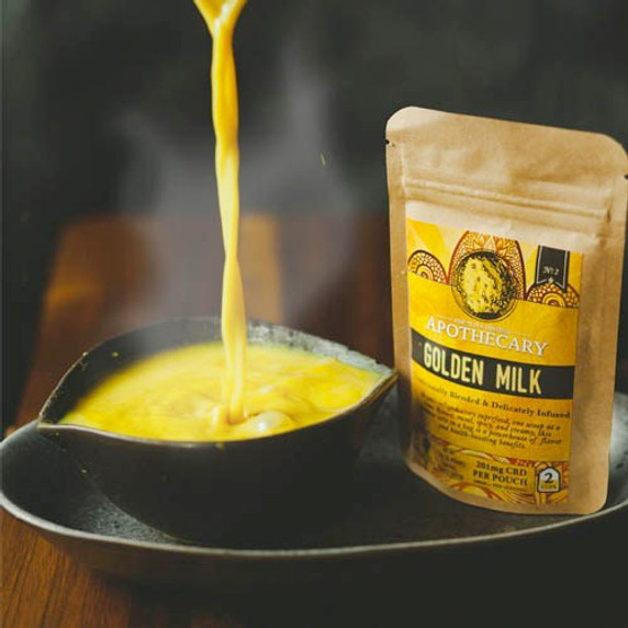 Brothers Apothecary | Golden Milk | CBD Golden Milk Turmeric Latte~